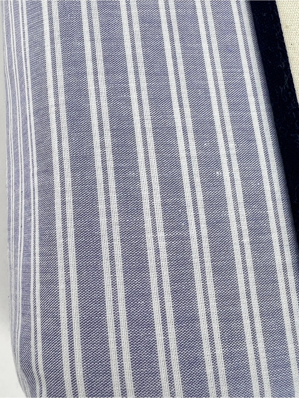 Brooks Brothers King Sheet Set Blue White Striped Cotton Yarn Dyed 4 Pc Set NEW